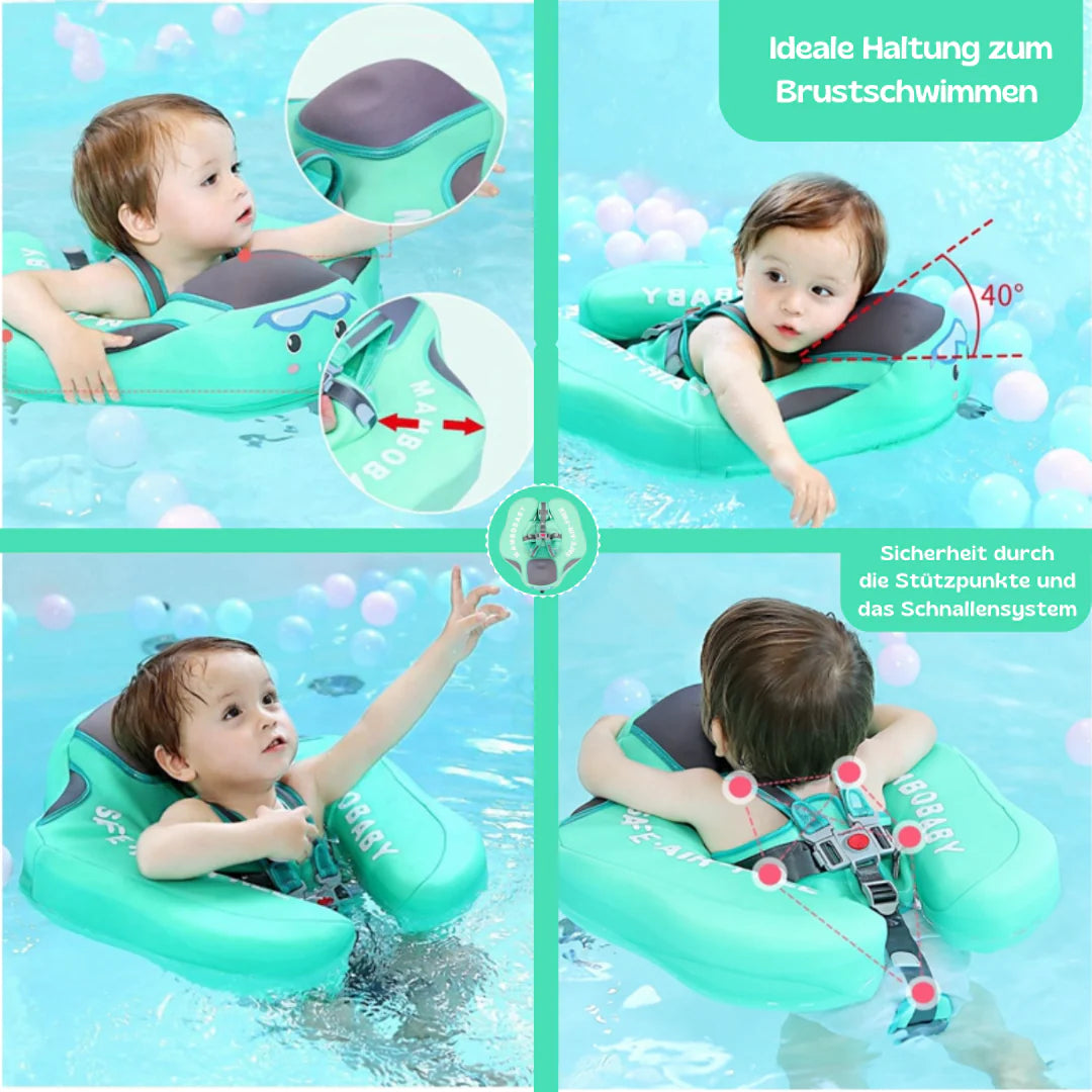 Mambofloat - Baby Schwimmhilfe mit Sonnendach